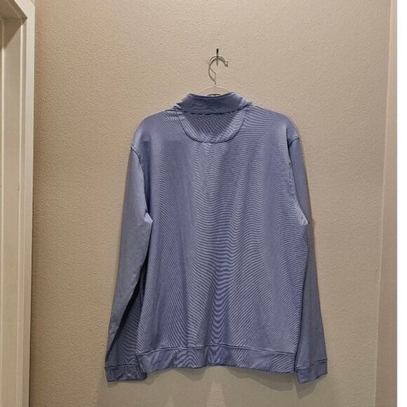 Magaschoni Men's Zip Striped Pullover Size XL - Picture 5 of 5